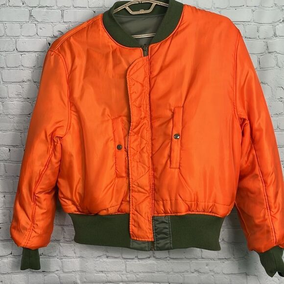 Knox Armory Alpha Industries Green Special Ops Jacket Reversible Size Large - Picture 5 of 6